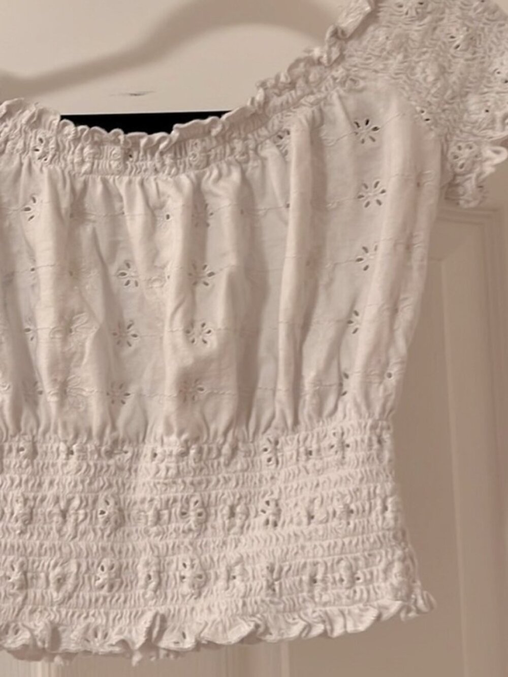 White Crop Top - Medium - Picture 2 of 2